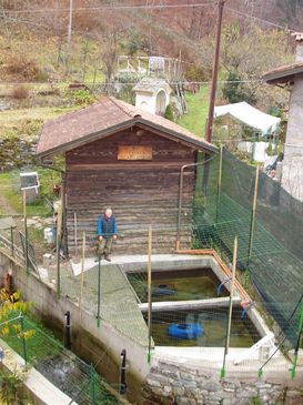 L'incubatoio di valle di Camandona